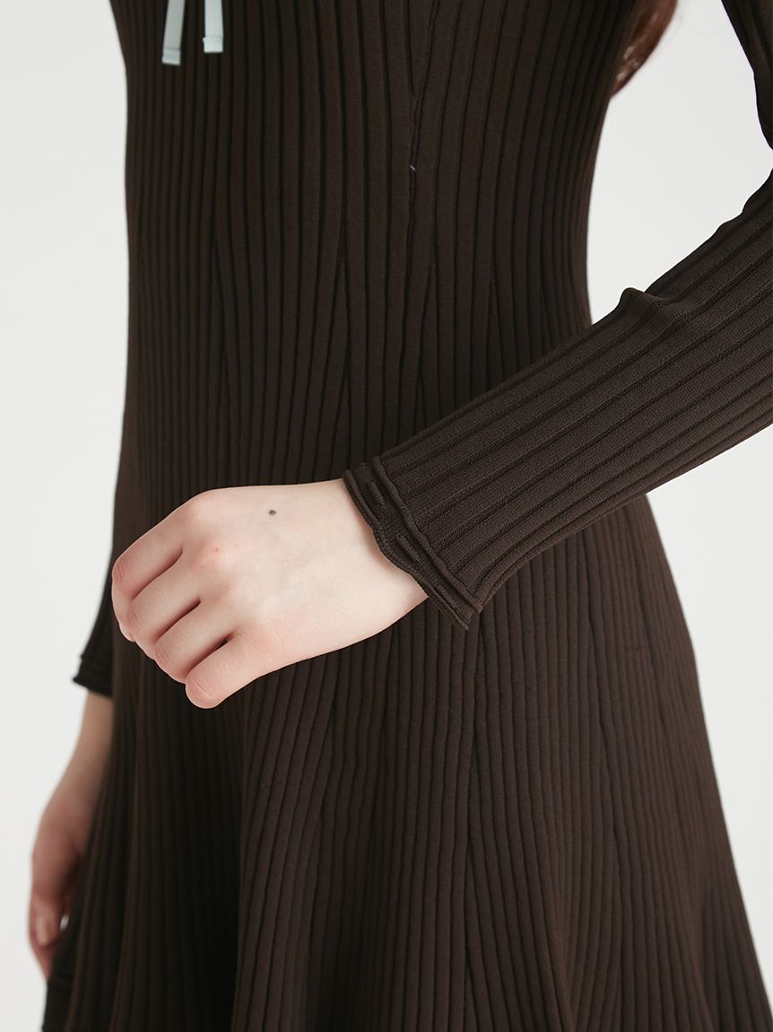 洗える】柄編みミニニットワンピース(ミニワンピース)｜DRESS｜CELFORD