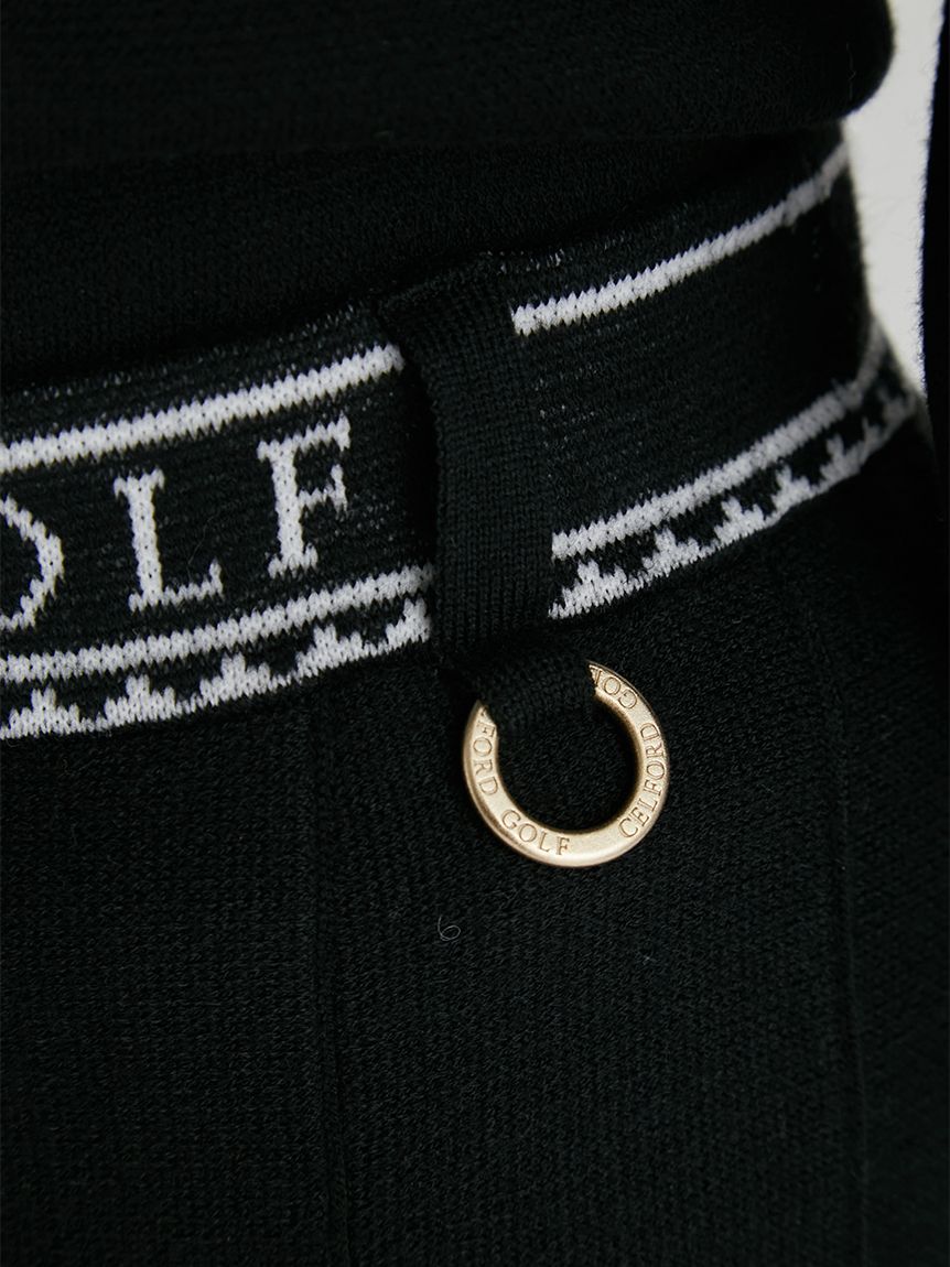CELFORD GOLF】 ビット付きニットプリーツスカート(ウェア)｜ゴルフ