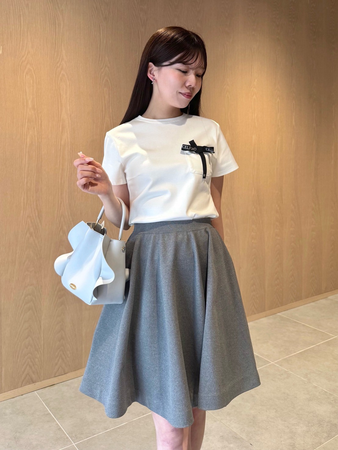 ホールガーメントミニニットスカート(SKIRT（スカート）)｜CELFORD