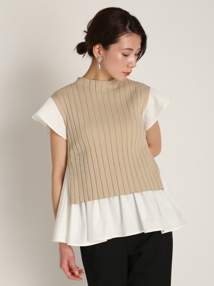 シャツレイヤードニットプルオーバー ニット Tops トップス Celford セルフォード の通販サイト 公式