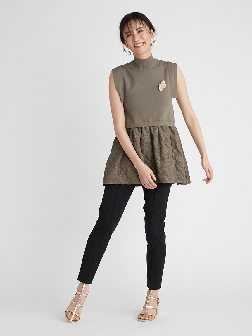 フクレJQニットドッキング(ニットプルオーバー)｜TOPS（トップス 