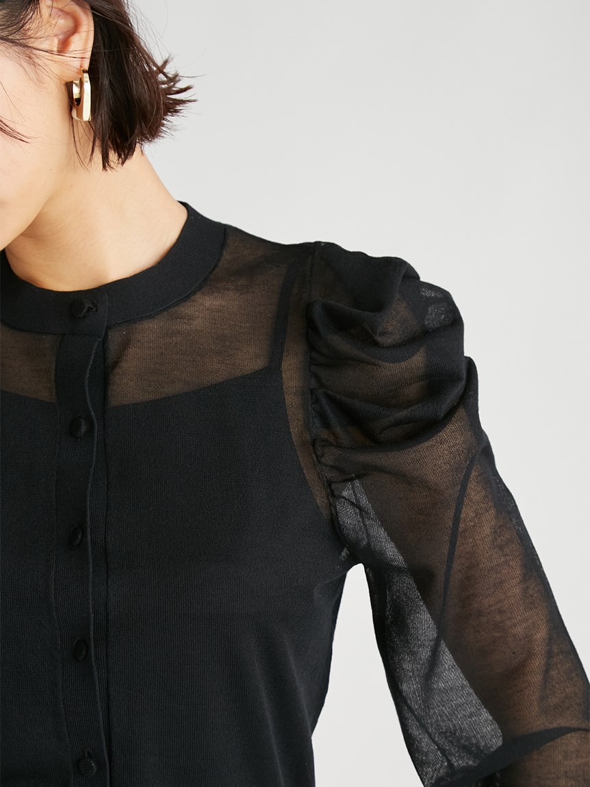 シースルーカーディガン(カーディガン)｜TOPS（トップス）｜CELFORD 