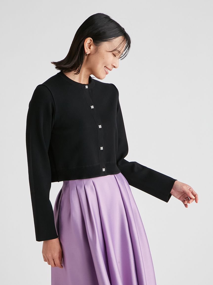 デタッチャブル総針カーディガン(カーディガン)｜TOPS（トップス 