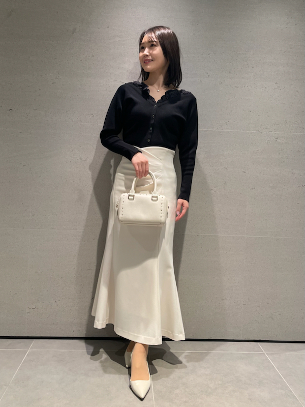 HANAE MORI×CELFORDコラボ】 ハートネックリブニットプル