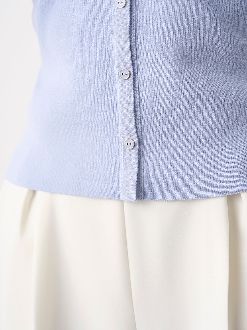 HANAE MORI×CELFORDコラボ】 ハートネックリブニットプル