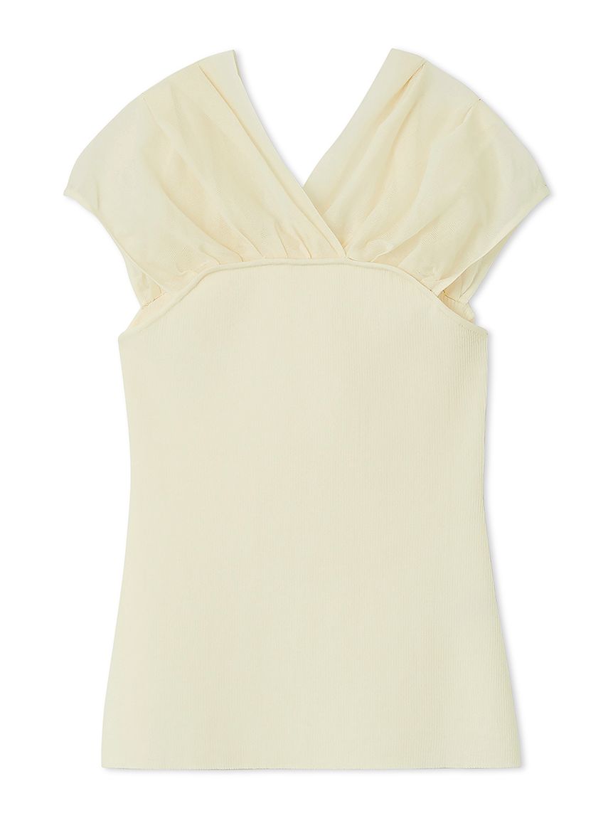 シルクブレンド2WAYニットプル(ニットプルオーバー)｜TOPS（トップス