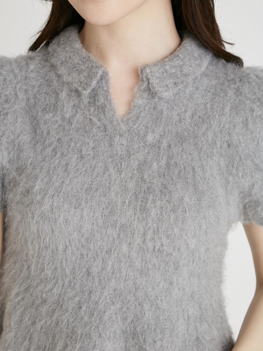 セルフォード　ペプラムニット スキッパーペプラムニットプル(ニットプルオーバー)｜TOPS