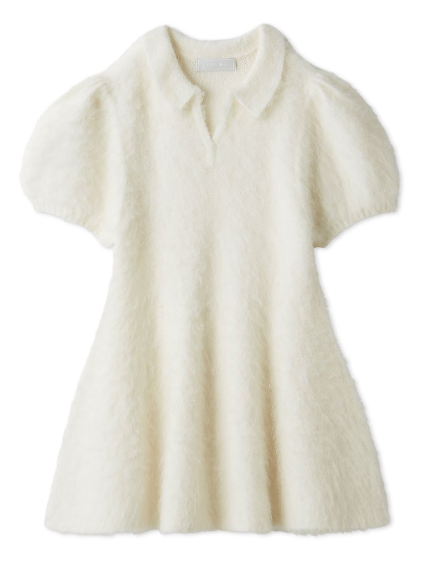 スキッパーペプラムニットプル(ニットプルオーバー)｜TOPS