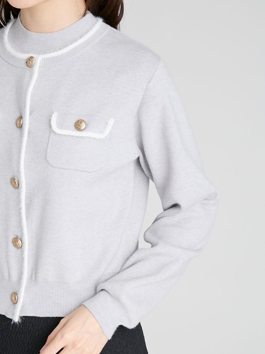 ファートリムニットアンサンブル(ニットプルオーバー)｜TOPS（トップス