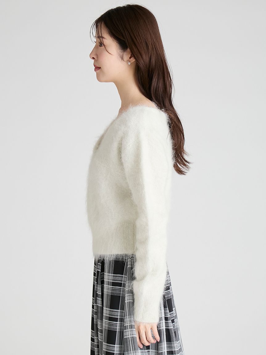 セルフォード　celford ツイストニットプル　ピンク CELFORD（セルフォード）の「ツイストケープニットプルオーバー