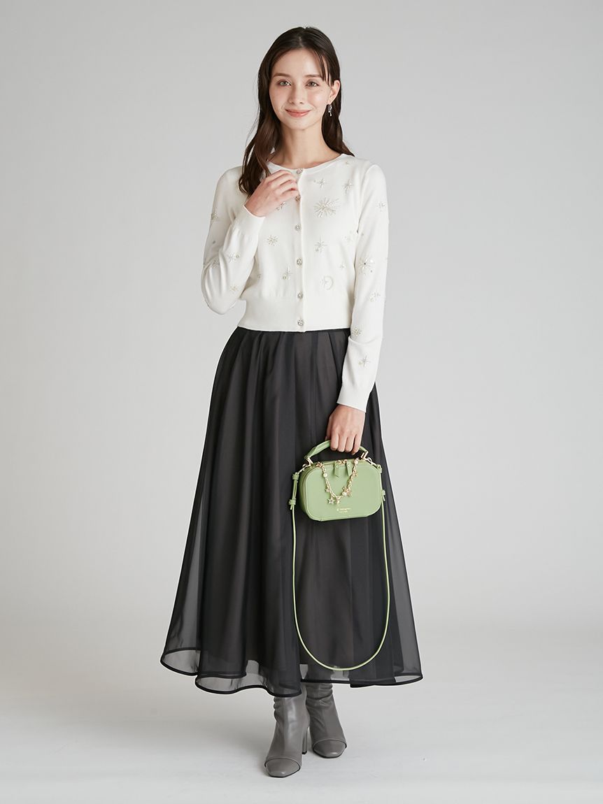 未開封♥️新作✨ CELFORDコラボスターリー刺繍ニットアンサンブル YUMI KATSURA for CELFORD】コラボスターリー刺繍ニットアンサンブル