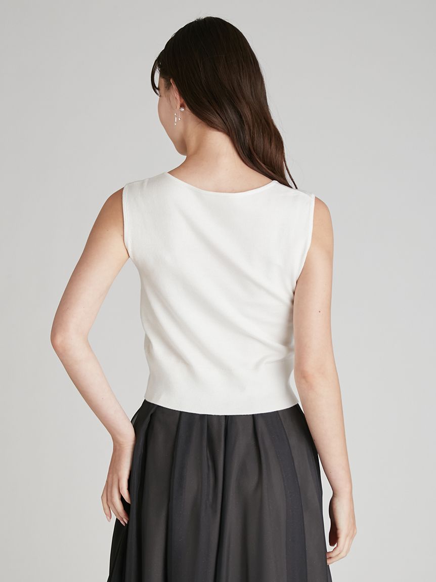 YUMI KATSURA for CELFORD】コラボスターリー刺繍ニットアンサンブル