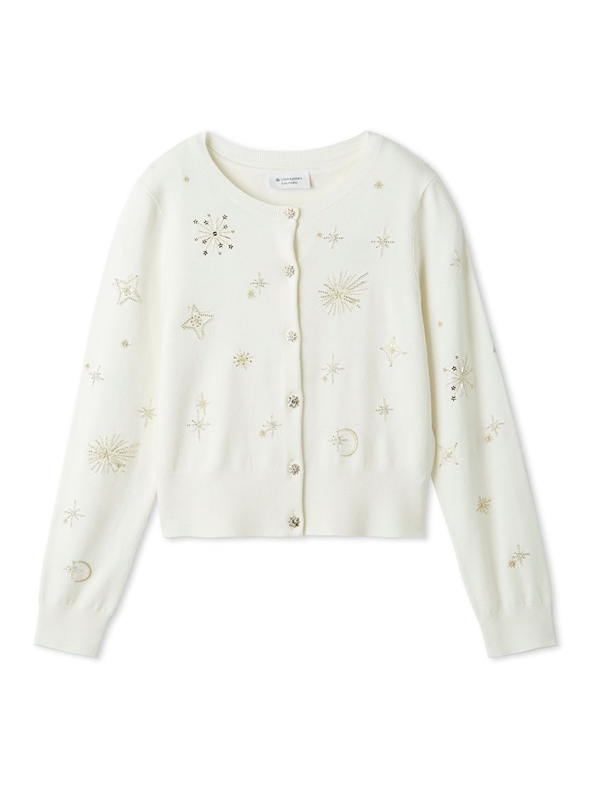 未開封♥️新作✨ CELFORDコラボスターリー刺繍ニットアンサンブル YUMI KATSURA for CELFORD】コラボスターリー刺繍ニットアンサンブル