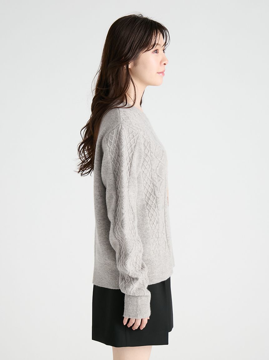 DOG柄ジャカードニットプルオーバー(ニット・セーター)｜TOPS｜CELFORD