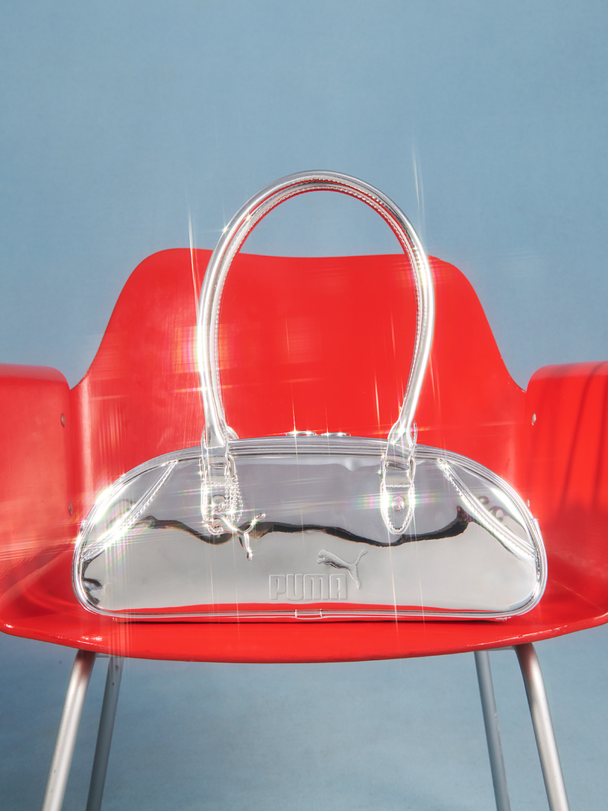emmi×PUMA】WIDE BOSTON METALLIC BAG(トートバッグ)｜バッグ