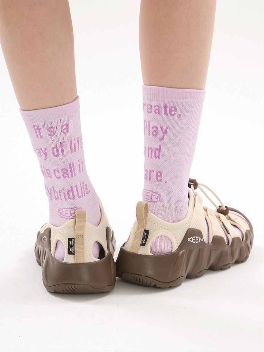 【emmi×KEEN】WA-SHI SOCKS CREW