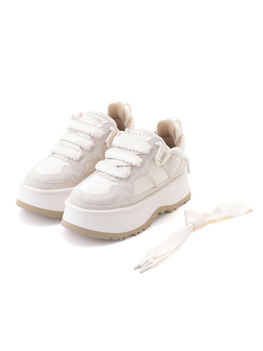 【うーたんさま専用】【美品】★UGG★ホワイト厚底スニーカー／25cm UGG】W CA1(スニーカー)｜シューズ｜emmi（エミ）の通販サイト 【公式】