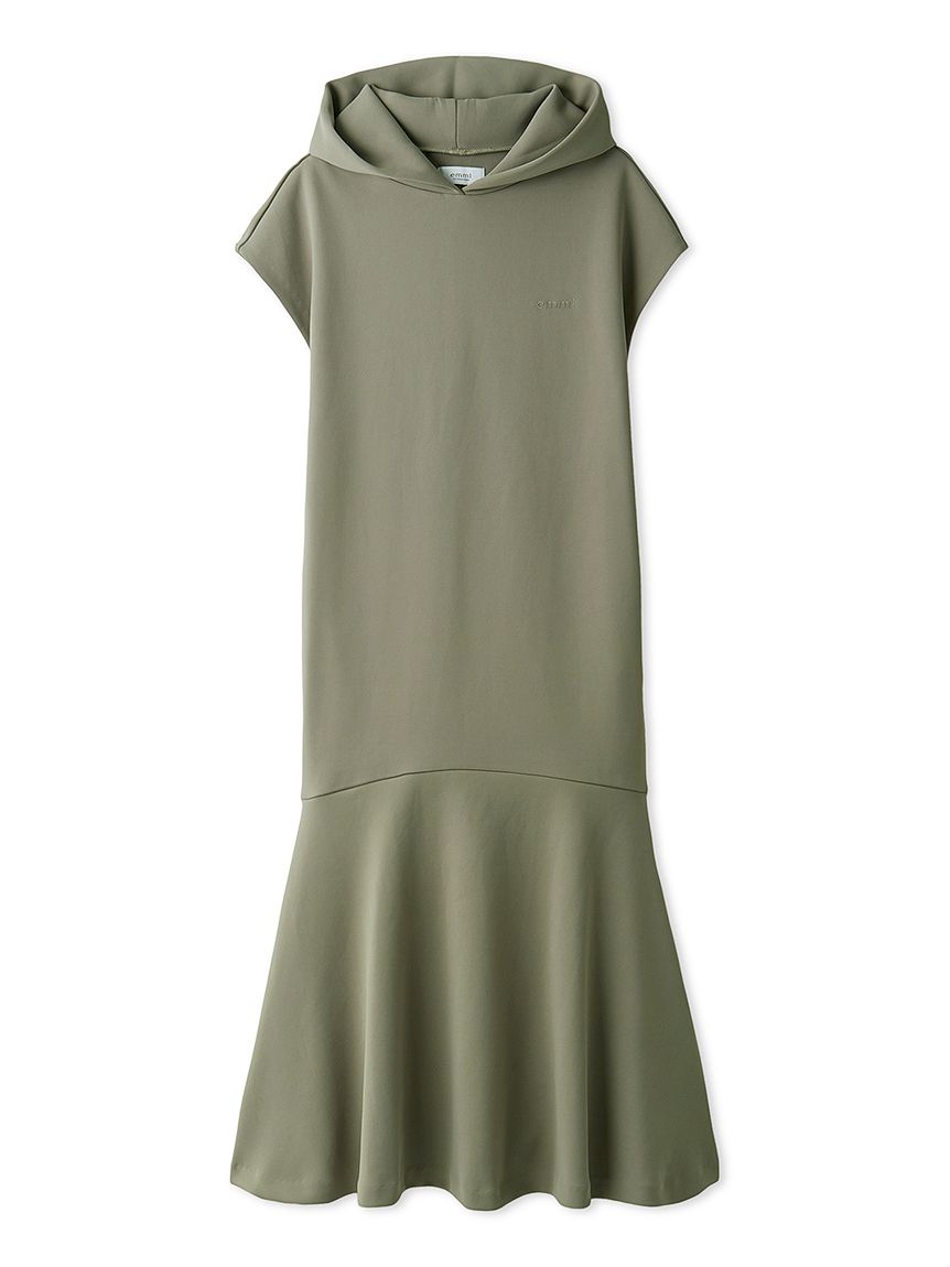 エミ ウェア emmi WEAR ロゴフーディーワンピース 13wco254090 レディース ノースリーブ ロングスカート ロング丈 マーメイド 2025冬 限定カラー】emmiロゴフーディーワンピース(カットワンピース