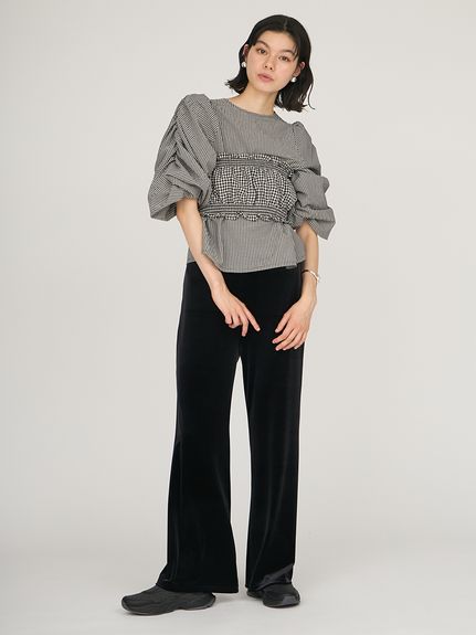 美品 ロンハーマン ベロアパンツ ブラック XS