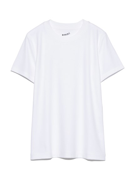 【emmi atelier】Basic T-shirts(WHT-F)