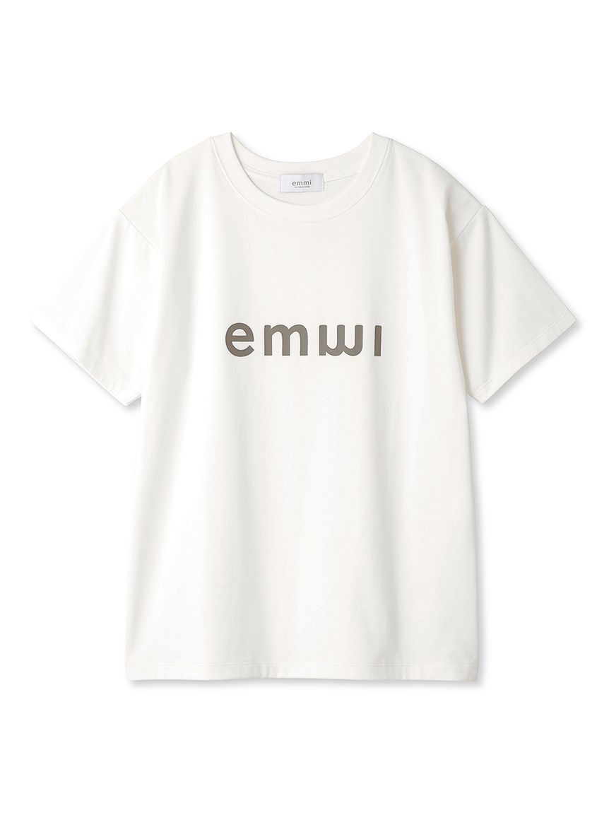 emmi atelier】UpDRIFTemmiロゴTシャツ(Tシャツ/カットソー)｜トップス ...