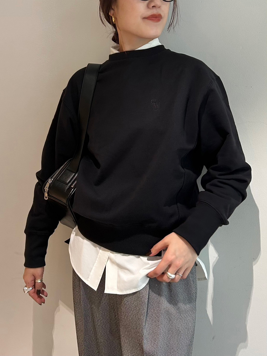 オーガニックコットンewcロゴロングスウェット(スウェット/パーカー  