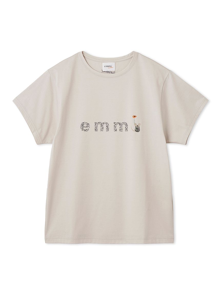 emmi×Leo Lionni】emmiロゴグラフィックTシャツ(Tシャツ
