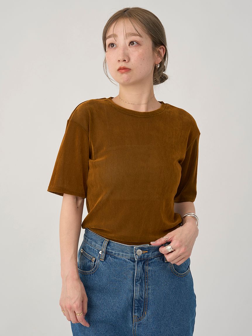 アッキー28 11、39A、47、48、69、74 シアーフロッキートップス(カットソー)｜トップス｜emmi（エミ