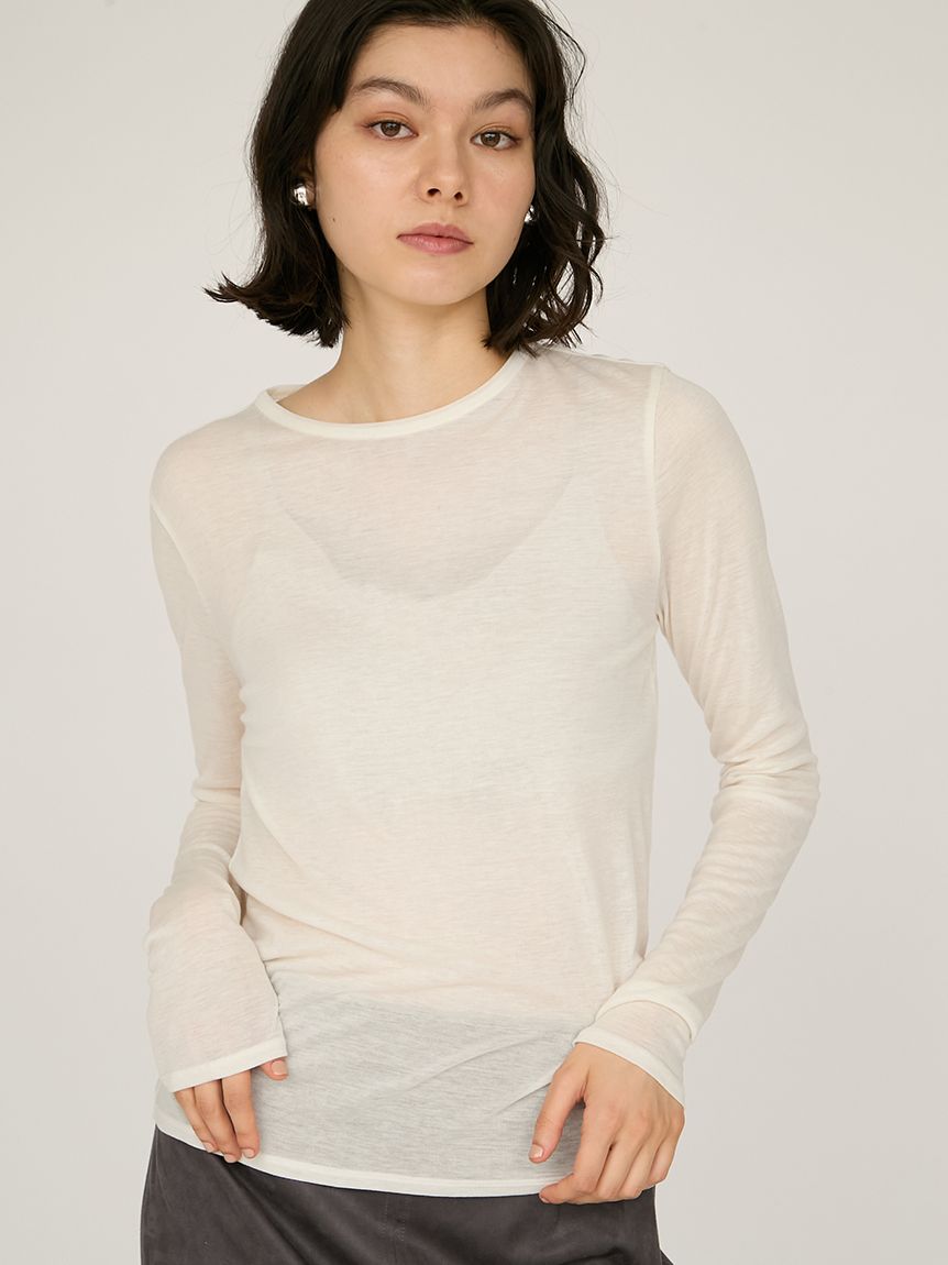 セミシアーフライストップス(カットソー)｜トップス｜emmi（エミ）の