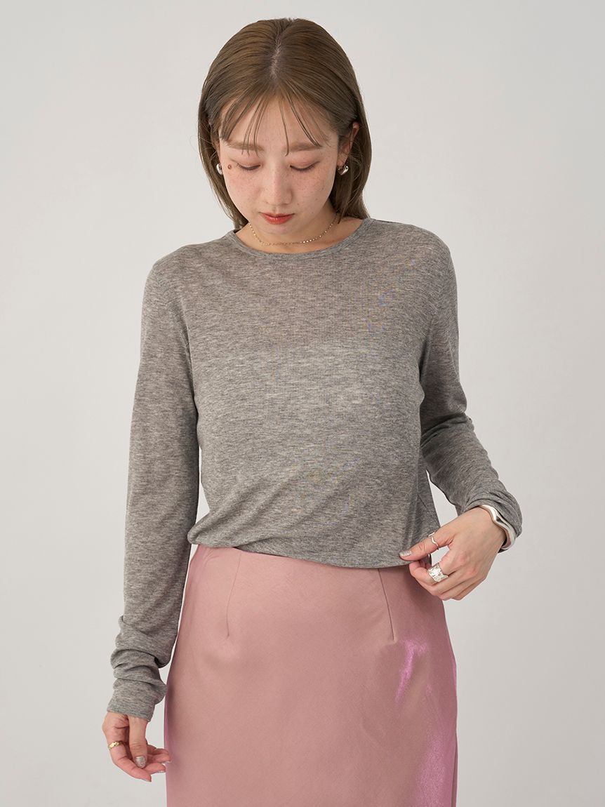 トップス emi セミシアーベーシックトップス(カットソー)｜トップス｜emmi