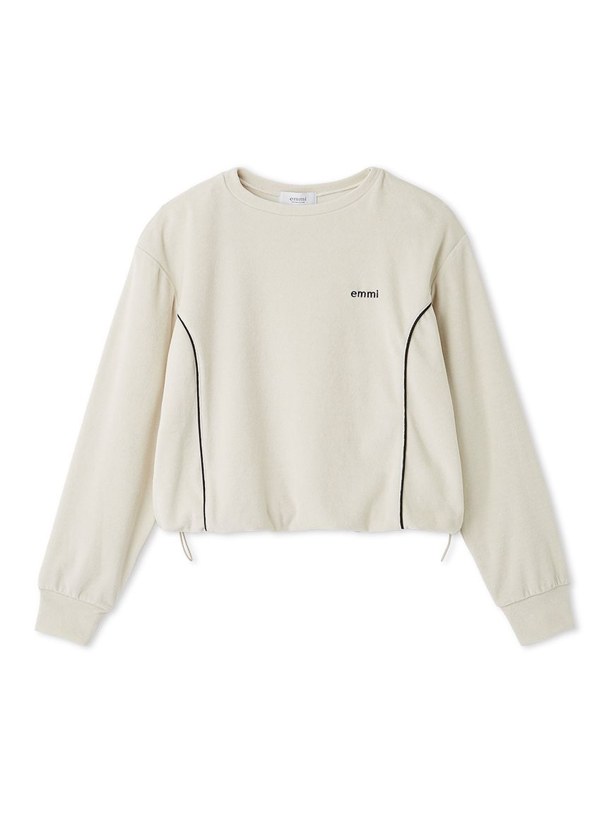 パイピングデザインベロアトップス(カットソー)｜トップス｜emmi（エミ