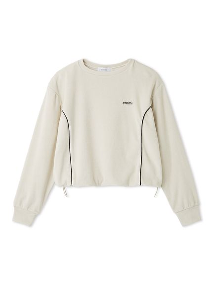 パイピングデザインベロアトップス(カットソー)｜トップス｜emmi（エミ