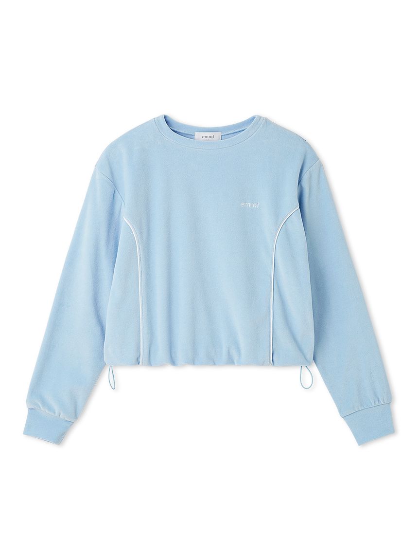 パイピングデザインベロアトップス(カットソー)｜トップス｜emmi（エミ