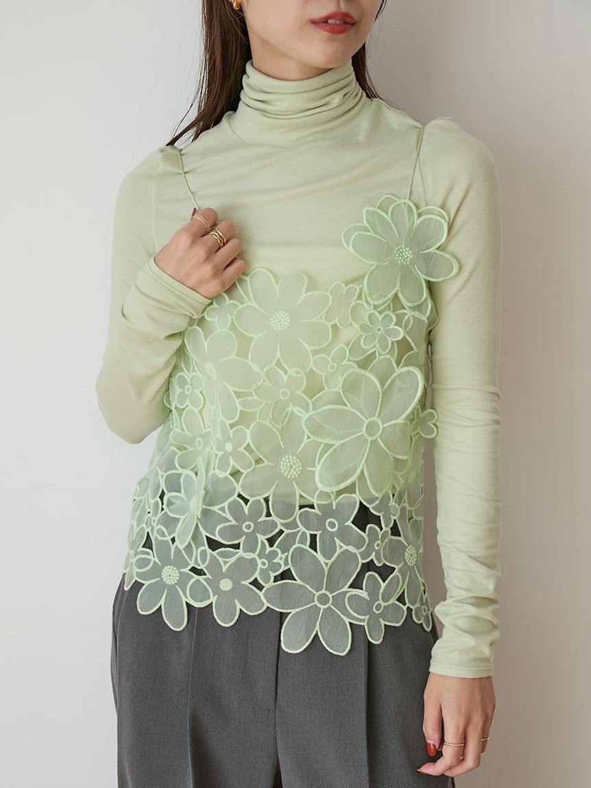 ハイネックカットソー(Tシャツ/カットソー)｜トップス｜emmi（エミ）の