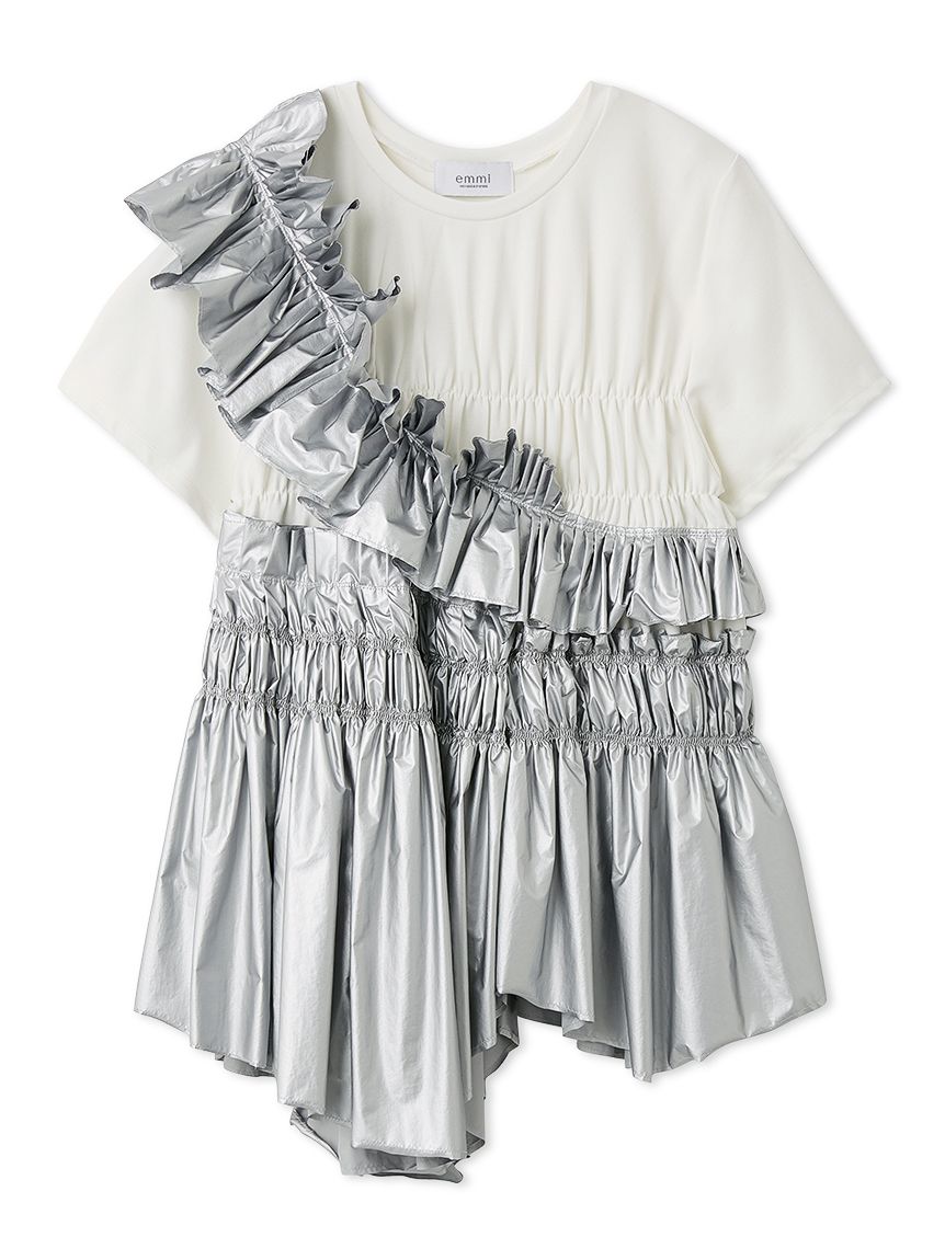 フリルアシンメトリーカットソー(カットソー)｜トップス｜emmi（エミ