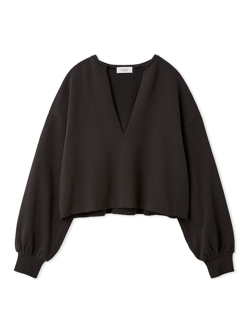 Vネックスウェットプルオーバー【セットアップ対応】(カットソー