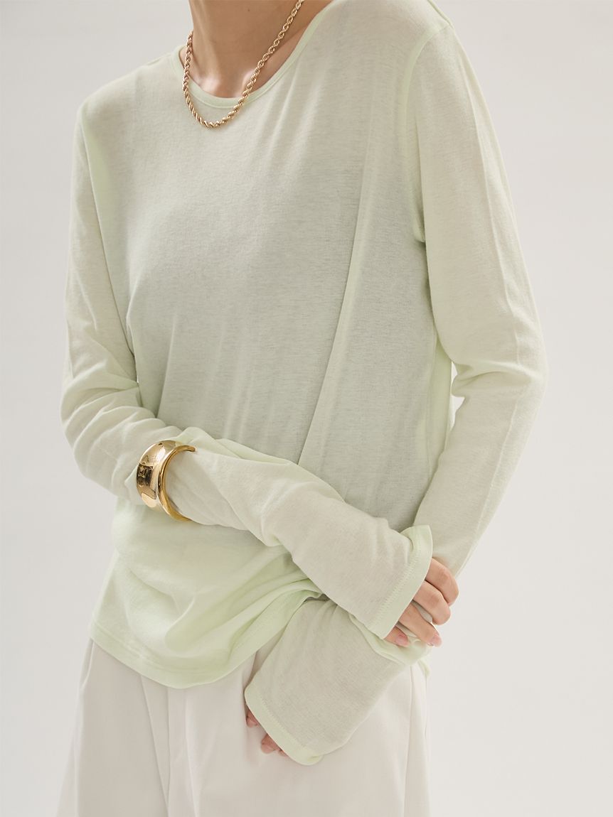 emmi×Plax(TM)】クルーネックカットソー(Tシャツ・カットソー)｜TOPS