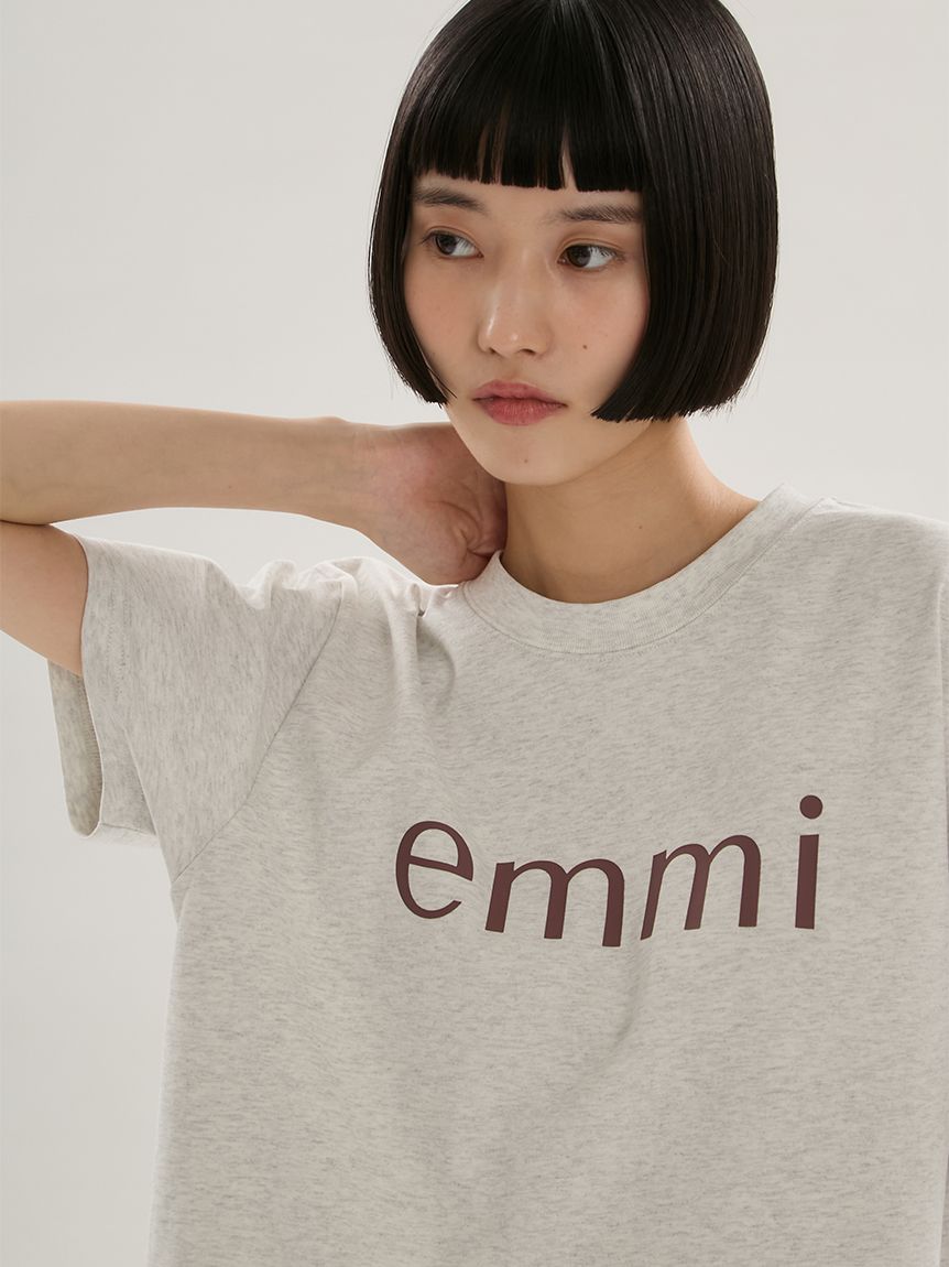 ベーシックemmiロゴTシャツ