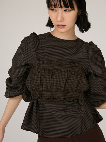 エミ ノースリーブワークブルゾン ノームコア アウター ブラック 新品未使用 139071227488_002.webp