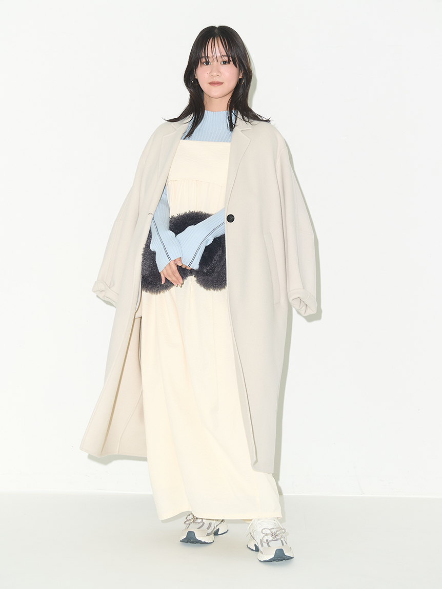 emmi atelier ショートリバーコート エミ emmi ショートリバーコート （新作！2wayフードショート