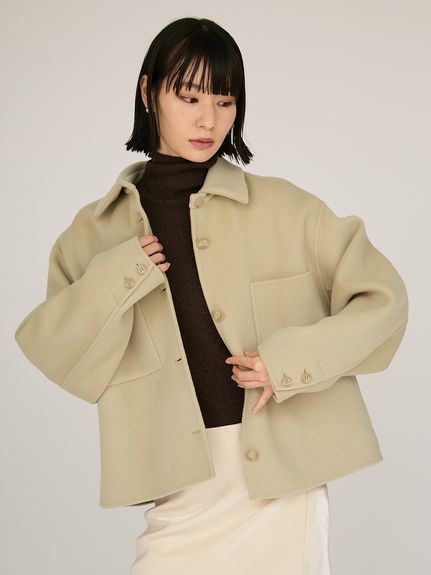 emmi（エミ）の「ハーフスリーブUVカットジャケット（テーラード
