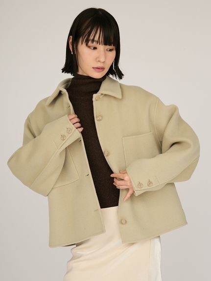 emmi（エミ）の「【emmi atelier】テーラードオーバージャケット