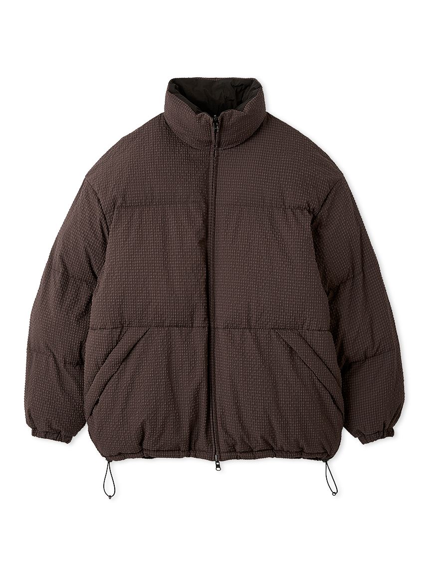 emmi エミ アイボリー リバーフードミドルコート emmi（エミ）の「ロイヤルジーロン・リバーフードミドルコート