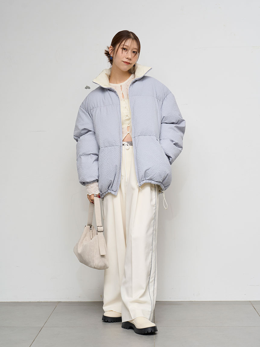 リバーシブル中わたコート(ジャケット)｜アウター｜emmi（エミ）の通販