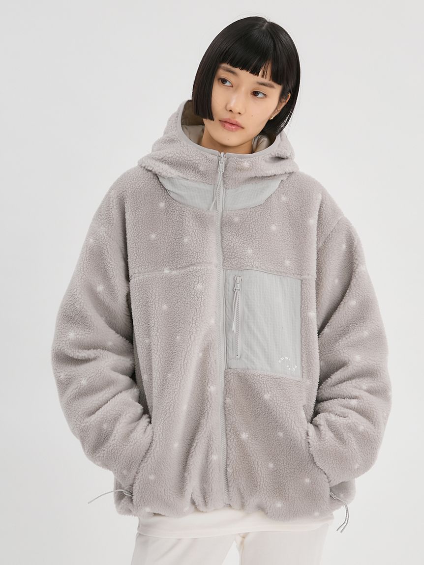 emmi×TAION】リバーシブルボアダウン(ダウン・中綿)｜OUTER｜emmi
