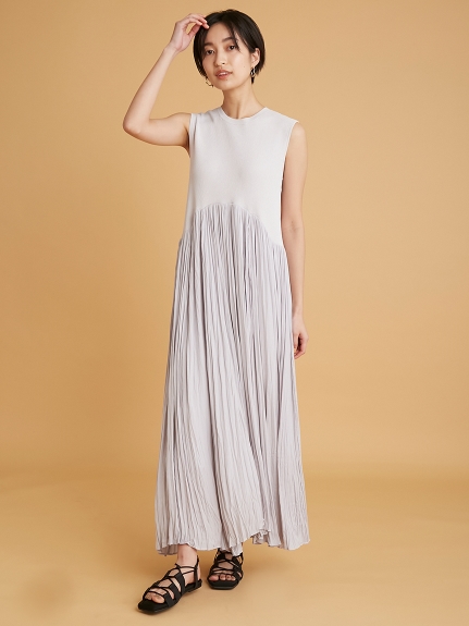 Emmi Atelier ニットドッキングワンピース マキシ ロングワンピース ワンピース Emmi エミ の通販サイト 公式