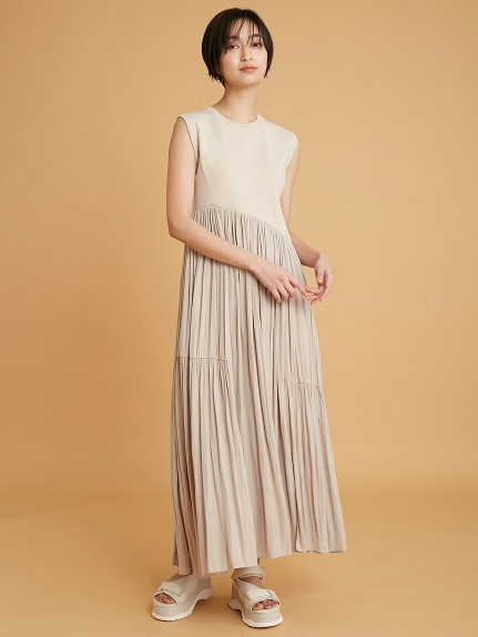 Emmi Atelier ニットドッキングワンピース マキシ ロングワンピース ワンピース Emmi エミ の通販サイト 公式