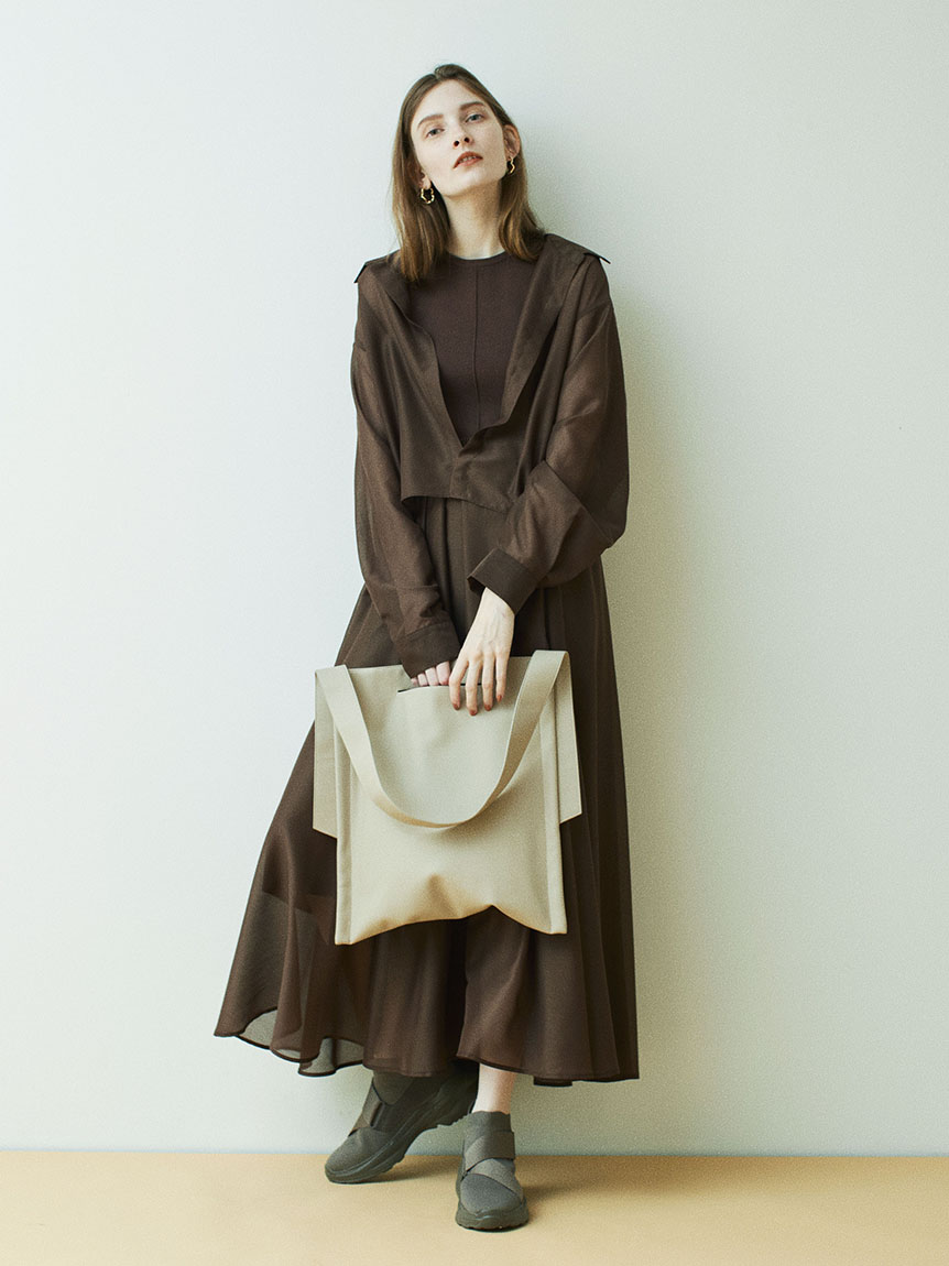 Emmi Atelier Shirt付ドッキングワンピース マキシ ロングワンピース ワンピース Emmi エミ の通販サイト 公式