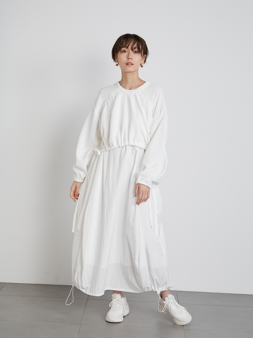 Emmi Atelier セットコンビバルーンワンピース マキシ ロングワンピース ワンピース Emmi エミ の通販サイト 公式