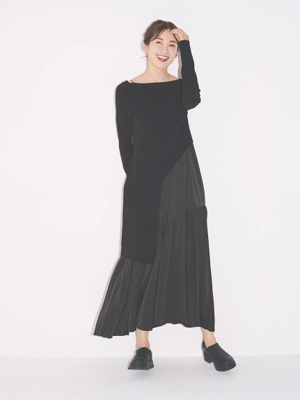 emmi atelier】オフショルダーニットSetワンピースの口コミ一覧  